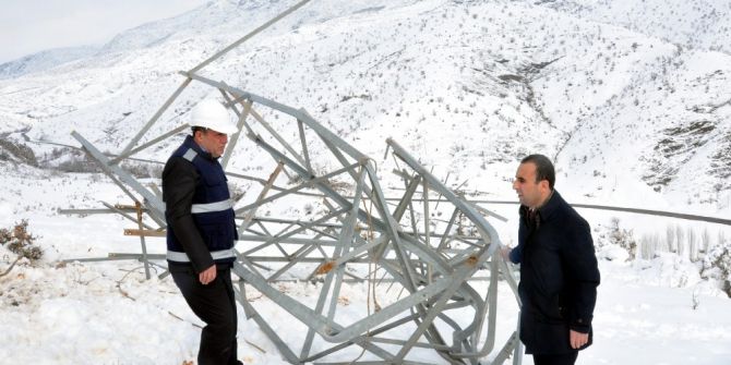 Dicle Elektrik’ten Eksi 18 Derecede Hizmet