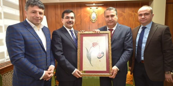 Ak Parti’li Salih Koca’dan Başkan Çerçi’ye Ziyaret