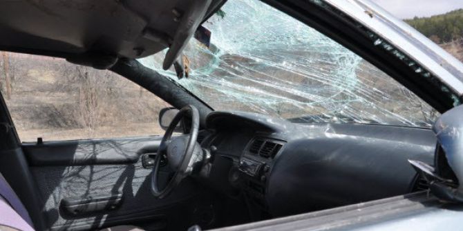 Simav’da Trafik Kazası: 1 Yaralı