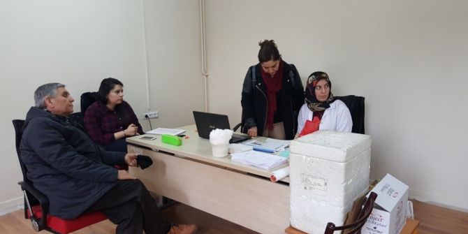 Suriyeli Mülteci Çocuklara Yönelik Aşı Çalışması Başlatıldı