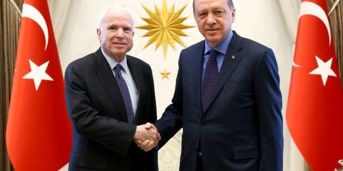 Cumhurbaşkanı Erdoğan, Senatör John Mccain’i Kabul Etti