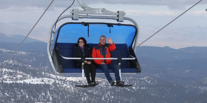 Başkan Zolan, Denizli Kayak Merkezi’ni İnceledi