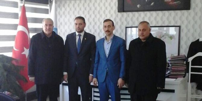 Başkan İlhan’dan Kaymakam Çiçekli’ye Ziyaret