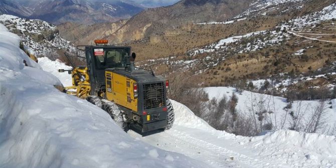 Artvin’de Karla Mücadele Çalışmaları Devam Ediyor