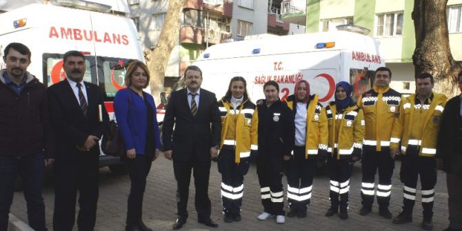 Alaşehir’de 112 Acil Servis İstasyonu Açıldı