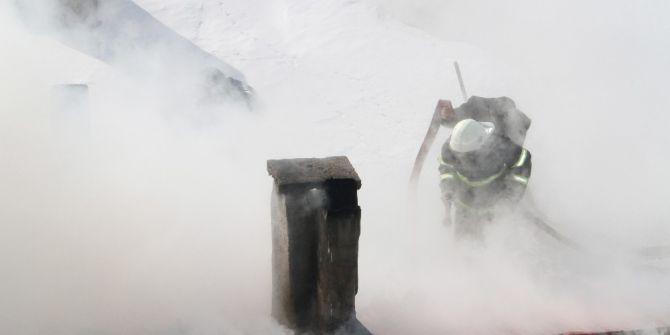 Tarihi Binada Yangın