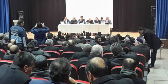 Aşkale’de Muhtarlarla İstişare Toplantısı Düzenlendi