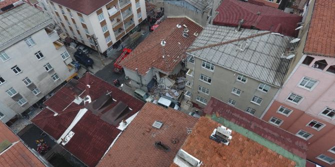 Kanarya’daki Doğalgaz Patlamasının Yaşandığı Pastane Havadan Görüntülendi