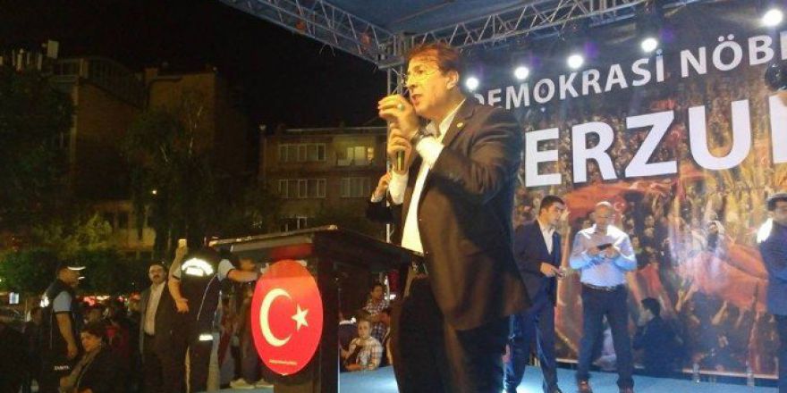 Aydemir: 23 Temmuz Milli Şuur Ve İmanın Eseridir