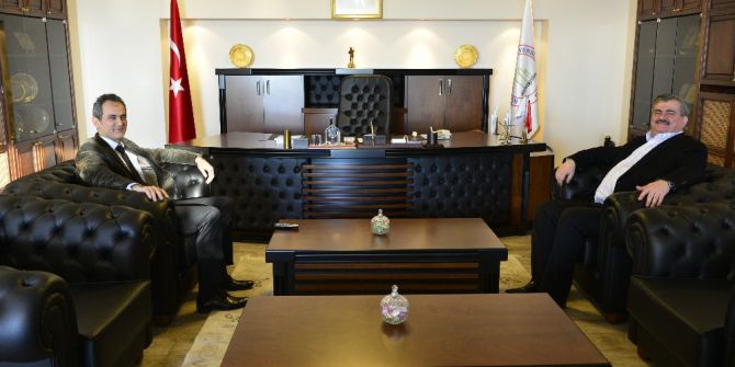 Çaturoğlu’ndan Rektör Özer’e Ziyaret