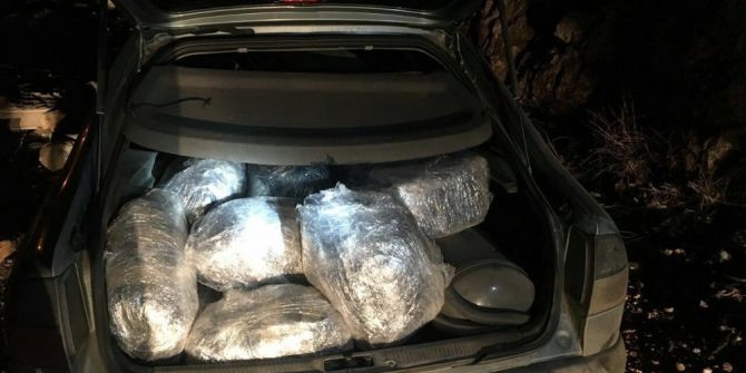 Şanlıurfa’da 86 Kilo Esrar Ele Geçirildi