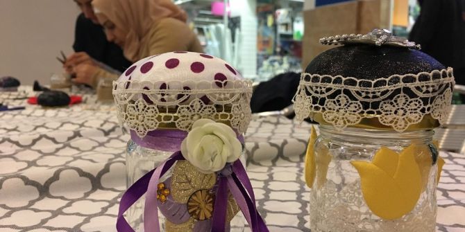 Düğme Kutuları, Gaziantepli Kadınların Sihirli Dokunuşlarıyla Renklendi