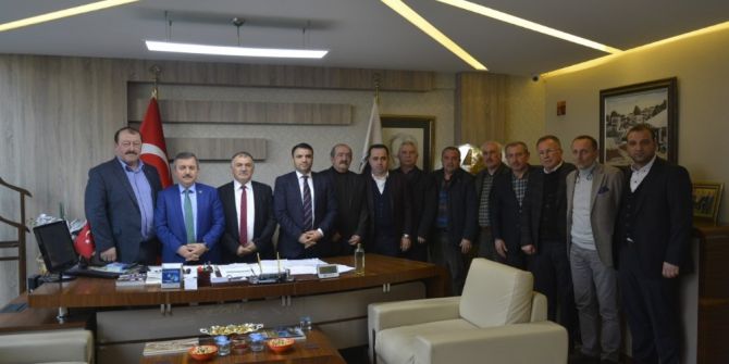 Başkan Anlayan Kooperatif Yönetimi İle Bir Araya Geldi