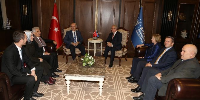 Kosova Büyükelçisinden Büyükşehir’e Ziyaret