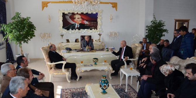 Ak Partili Vekilden Chp’li Başkana Ziyaret