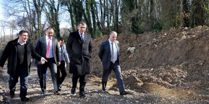 Kaymakam Güney Yatırımları İnceledi