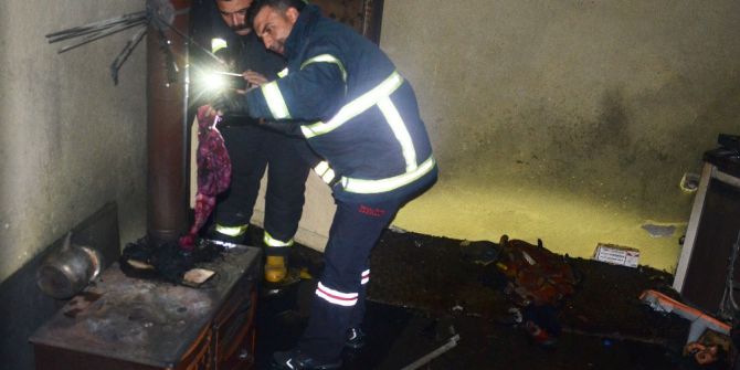 1 Yaşındaki Buğlem Bebek Yanarak Can Verdi