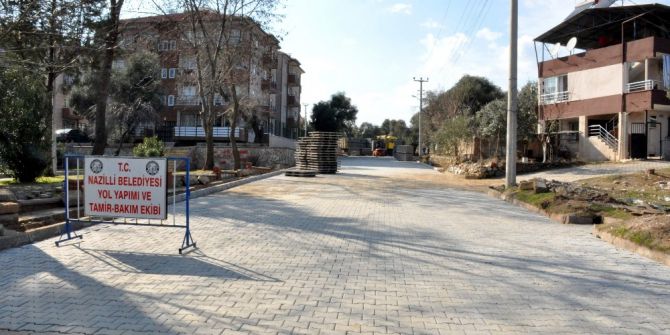 Nazilli Belediyesi Üst Yapı Halesini Sürdürüyor
