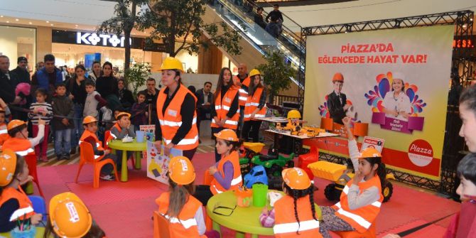 Minik İnşaat Mühendisleri Şantiyede Buluştu