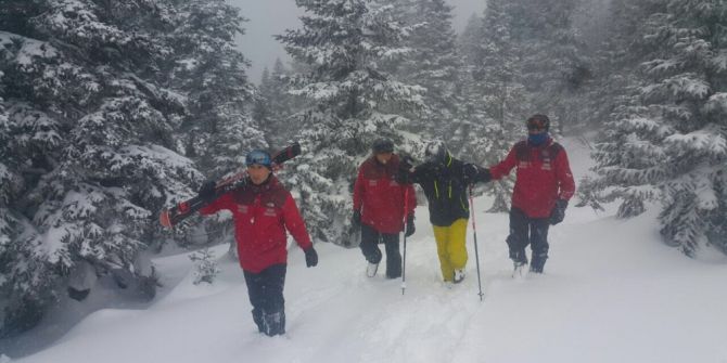 Uludağ’da Kaybolan Kayakçı Jandarma Ekipleri Tarafından Bulundu.