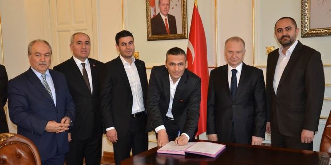 Tekirdağ’da Okul Yapımına İlişkin Protokol