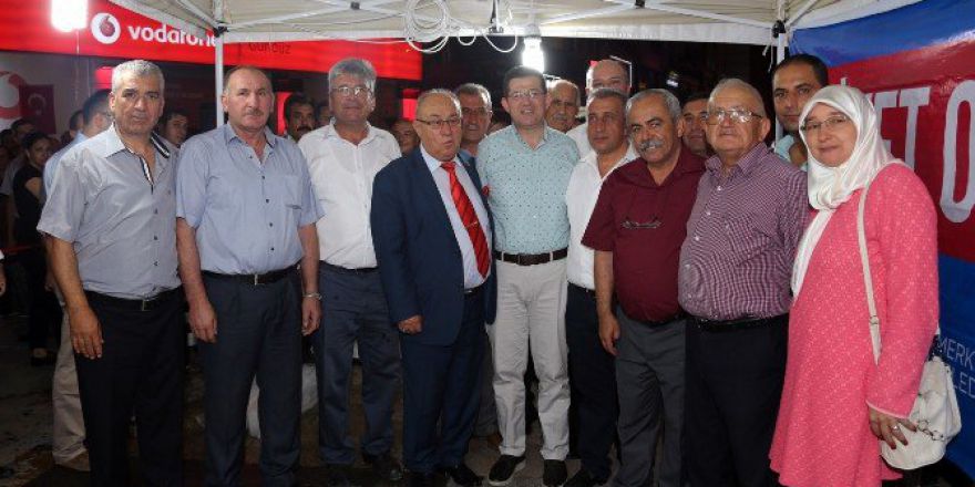 Başkan Subaşıoğlu Muhtarlar Demokrasi Nöbetinde