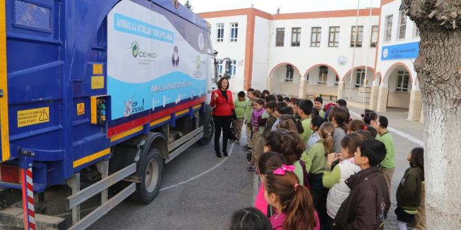 Bodrum’da Binlerce Öğrenciye Geri Dönüşüm Anlatıldı