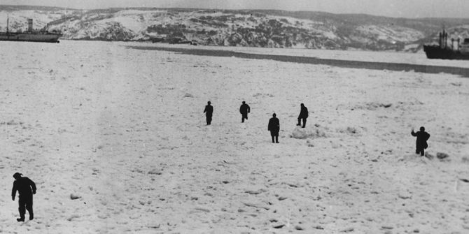 İstanbul’da Eski Kış Manzaraları