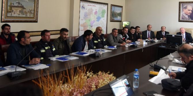 Eski’den İş Kazalarına Karşı Uygulamalı Eğitim