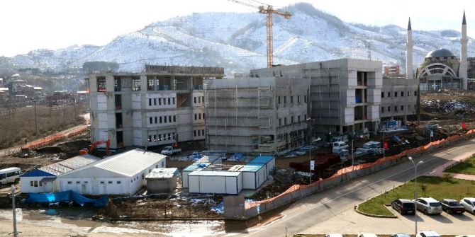 Odü Diş Hekimliği Fakültesi İnşaatı Hızla Sürüyor