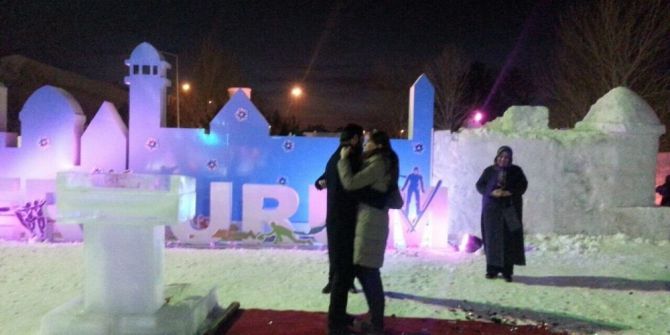 Kar Sokağı, Düğün Fotoğrafçılarının İlgi Odağı Oldu