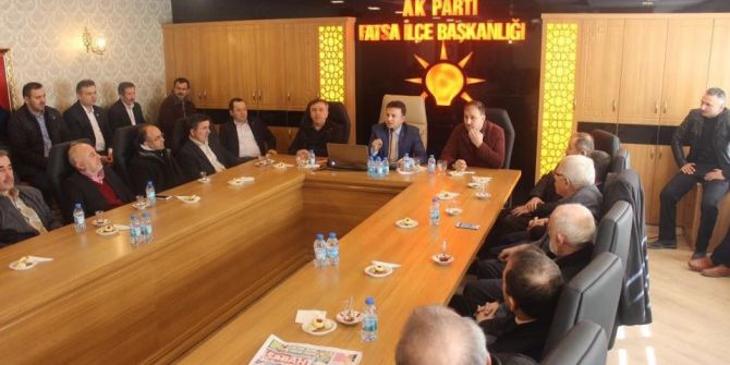 Mahalle Başkanları İle Referandum Toplantısı