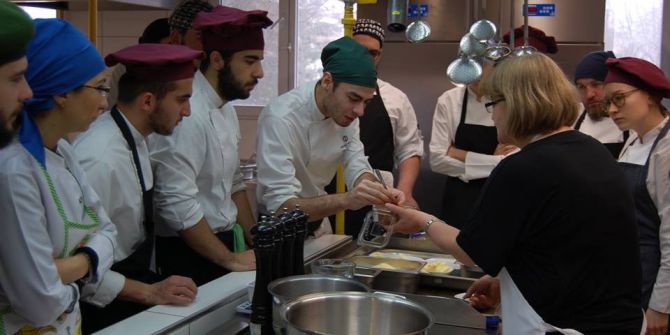 Öğrenciler Çerkes Yemeklerini Tanıdı