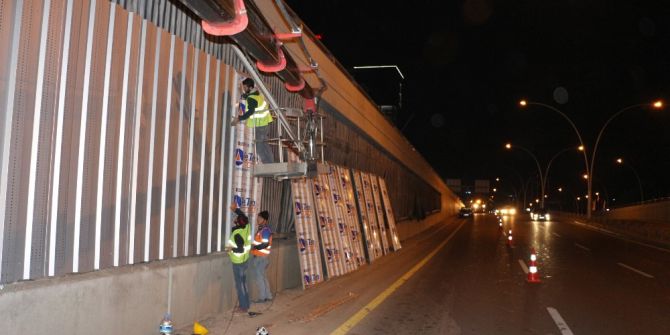Büyükşehir’den Alt Geçitlere Yalıtım Kaplaması