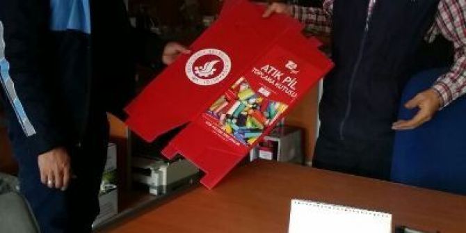 Esnaflardan Atık Pil Toplama Kampanyasına Destek