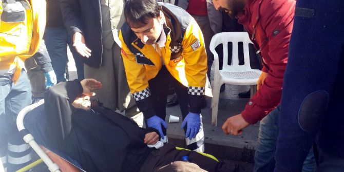 Otomobil Bisiklete Çarptı: 1 Yaralı