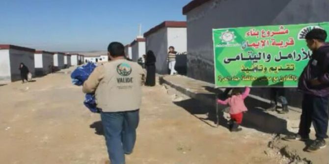 İstanbul’dan Yola Çıkan Yardım Tır, Suriye’deki Yetim Ve Şehit Eşlerine Ulaştı