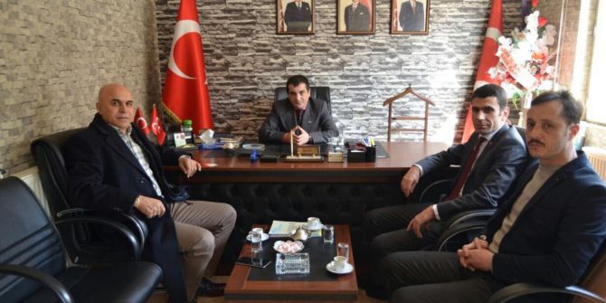 Başkan Korkut’tan Mhp Yakutiye İlçe Teşkilatına Ziyaret