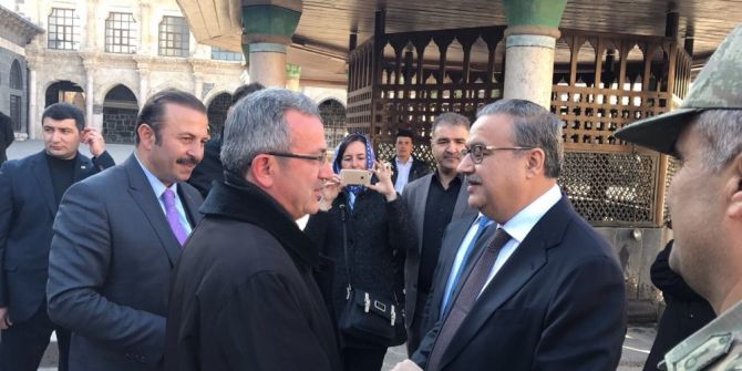 Başkan Köşker Şırnak Valisi’nin Konuğu