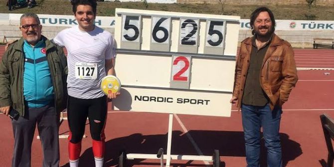 Burak Disk Atmada Türkiye’yi Temsil Edecek