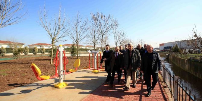 Başkan Karaosmanoğlu, "Kartepe Kanal Park Çok Güzel Olacak"