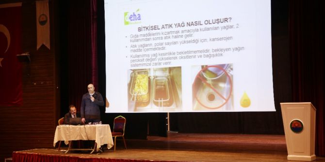 Gölbaşı Belediyesinden Öğretmenlere ’Bitkisel Atık Yağları Toplama’ Eğitimi