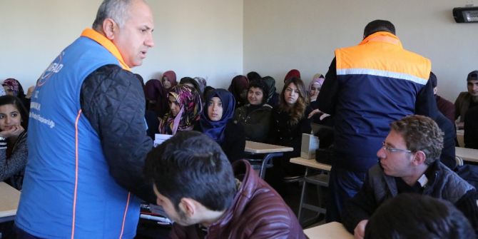 Haliliye Belediyesinden Öğrencilere Afet Eğitimi