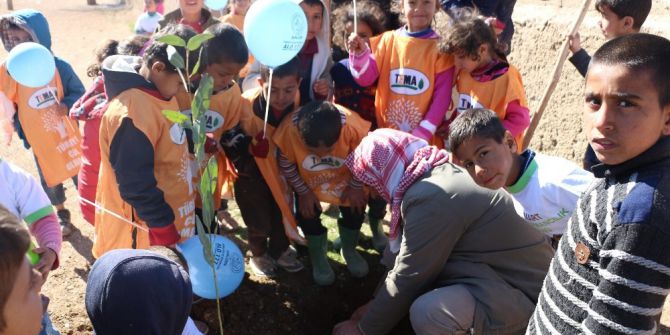 Tema Vakfı Okulları Yeşillendiriyor