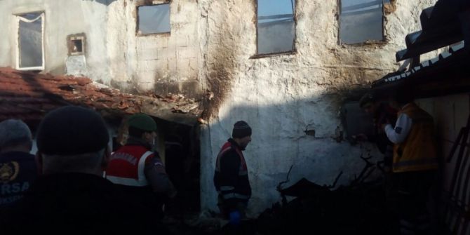 Yaşlı Adam Soba Yakarken Kendini Yaktı