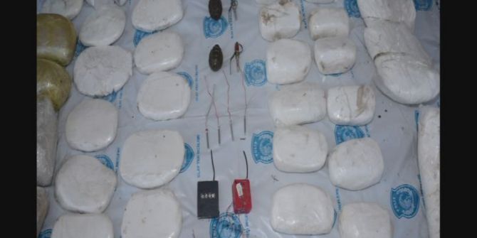 Mersin’de 80 Kilo Plastik Patlayıcı Ele Geçirildi