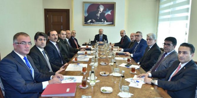 Vali Çakacak, Rektörlerle Güvenlik Toplantısı Yaptı