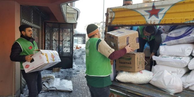 Bitlis’ten Halep Halkına Yardım