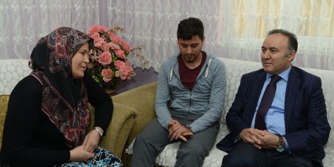 Vali Altıparmak, El Bab Gazisini Ziyaret Etti