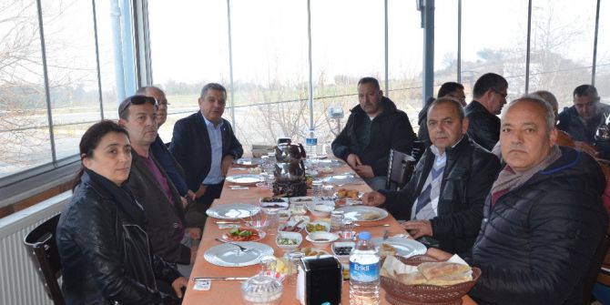 Başkan Kayalı, Şoförler Odası Üyeleri İle Bir Araya Geldi